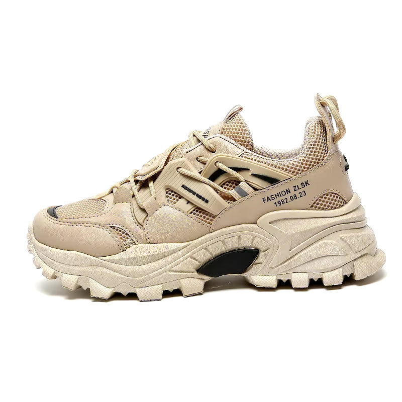 NEW Mens Sneakers Breathable Damping Sports Shoes Couple Casual Shoes Thick Sole Running Walking Shoes Trainers Sport Sneakers